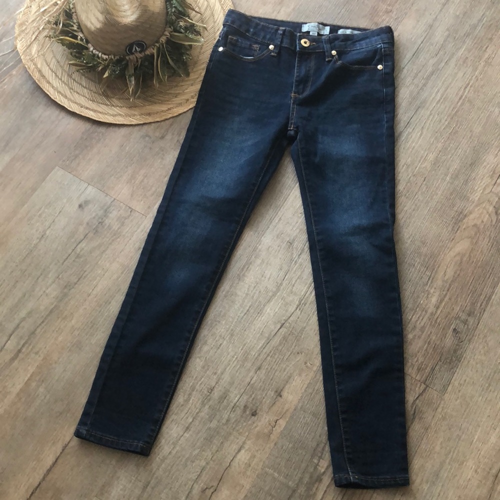 Jessica Simpson Kiss Me cuff skinny jean girls 10